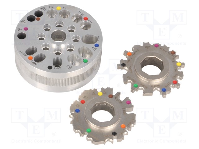 PURISTUSLEUAT - 1,5MM2,2,5MM2,4MM2,6MM2 - AURINKOKENNOTEKNIIKKA - Krimppauspihdit - muut - MULTIBEX-M9 - 1