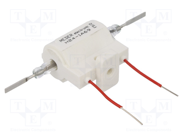 RELE: TYHJIÖRELE - SPST-NO - UKELAN: 24VDC - 5A - MAX.10KVDC - 50W - H - Reedreleet - H24-1A69 - 1