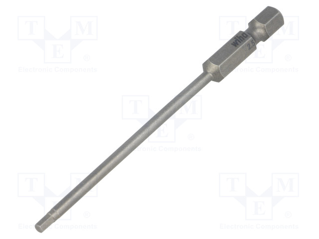 RUUVAUSKÄRKI - KUUSIOKOLO - HEX 2,5MM - 1/4" - KOK.PIT: 90MM - Ruuvauskärjet - WIHA.39179 - 1