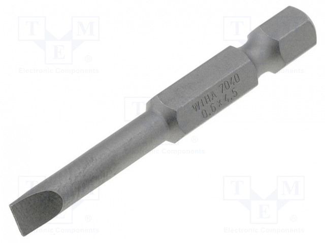 RUUVAUSKÄRKI - LITTEÄ - 8,0X1,2MM - KOK.PIT: 50MM - PROFESSIONAL - Ruuvauskärjet - WIHA.01799 - 1