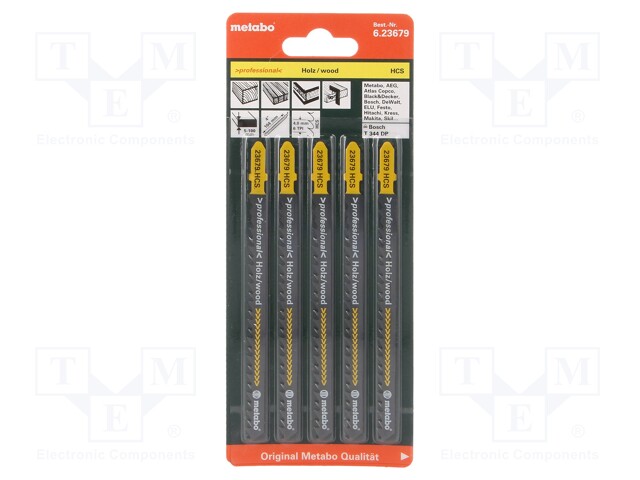 SAHATERÄ-SARJA - PUU,LASTULEVY - 104MM - PRECISION WOOD - 5KPL - Sahat ja rautasahat - MTB.623679 - 1