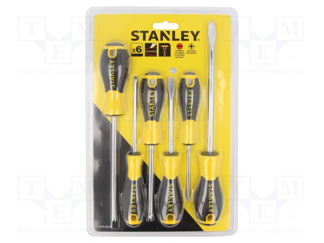 SCREWDRIVER: UNIVERSAL-SET - PHILLIPS,SLOT - ESSENTIAL - BLISTER - Ruuvimeisselit ja sarjat - STL-STHT0-60209 - 1