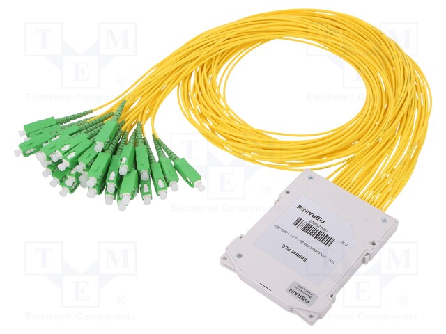 HAAROITIN - SC/APC,MOLEMMIN PUOLIN - TULO: SC/APC - 100X80X10MM - Patchcordit ja valokuitu-pigtailit - FIBRAIN-SPLIT-009 - 1