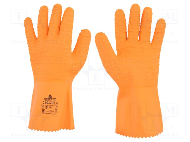SUOJAKÄSINEET - KOKO: 9 - LATEX - VENIFISH VE990 - Suojakäsineet - DEL-VE990OR09 - 1