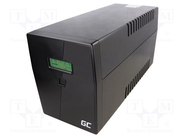 UPS VIRTALÄHDE - 1,4KW - 2KVA - 207÷253V - 380X158X198MM - 9AH - 50÷60HZ - UPS ja tietokeneen virtalähteet - GC-UPS09 - 1
