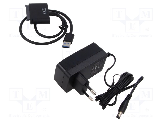 USB ADAPTERI SATA-PISTOKKEESEEN - PNP - 0,5M - SATA II,SATA III - Tietokonetarvikkeet - muut - SAVAK-39 - 1