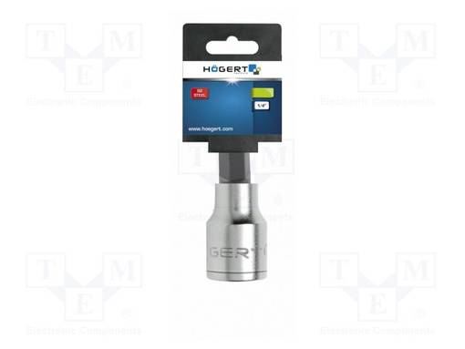 HYLSY: TORX®-BIT - TX45 - 1/4" - KROMI-VANADIINITERÄS - Hylsyavaimet - HT1S649 - 1