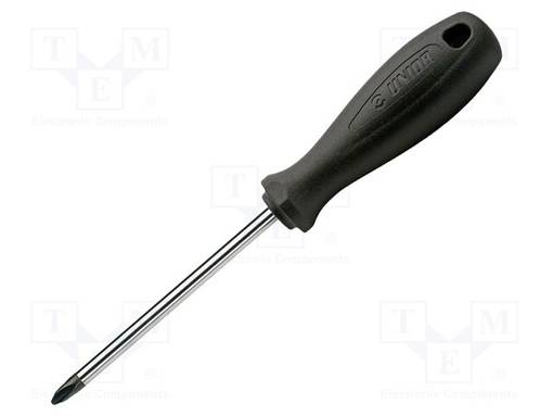 SCREWDRIVER: STANDARD - PHILLIPS - PH4 - 615CR - BLADE LENGTH: 200MM - Ruuvimeisselit ja sarjat - UNIOR-616369 - 1