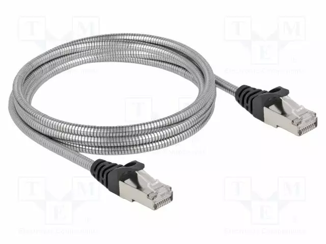 PATCH KAAPELI - U/FTP - CAT: 6A - RJ45-PISTOKE,MOLEMMIN PUOLIN - CU - 2M - RJ45 Ethernet kaapelit - DELOCK-80109 - 1