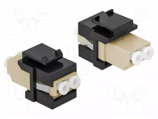 VALOKUITULIITIN - KEYSTONE - LC DUPLEX,MOLEMMIN PUOLIN - Tietokonetarvikkeet - muut - DELOCK-86719 - 1