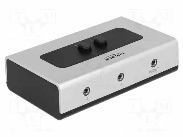 SWITCH - MUSTA,HARMAA - KOT.MAT: MUOVI - Muut audio-videokaapelit - DELOCK-87699 - 1