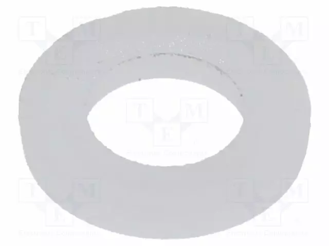 ALUSLEVY - PYÖREÄ - D=12MM - H=1,6MM - PVDF - LUONNOLLINEN - Aluslevyt ja prikat - ESS-10042229 - 1