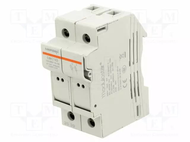 VAROKEPESÄ - 10X38MM - DIN-KISKOLLE - Sulakepitimet - H1062699 - 1