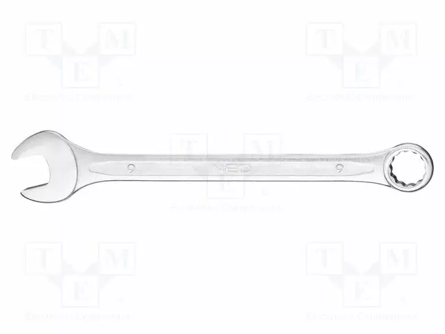 WRENCH: COMBINATION SPANNER - DOUBLE-SIDED - 9MM - L: 130MM - Vääntötyökalut ja kiintolenkit - NEO-09-709 - 1