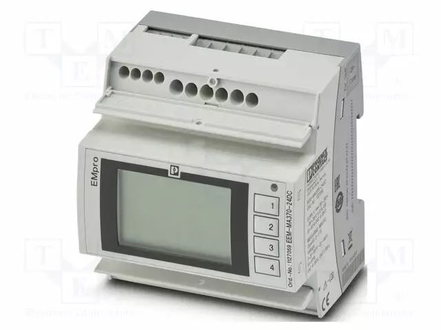 MITTARI: VERKON PARAMETRIT - DIN-KISKOLLE,VAAKASUORA - LCD - EMPRO - Digitaaliset paneelimittarit - PH-1127059 - 1