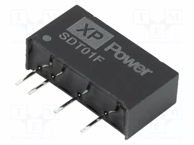 DC/DC MUUNNIN - 1W - TULOJÄNNITE 10,8÷13,2VDC - LÄHTÖJÄNNITE 9VDC - ULÄH2: -9VDC - DC/DC muuntimet - SDT01F12D09 - 1