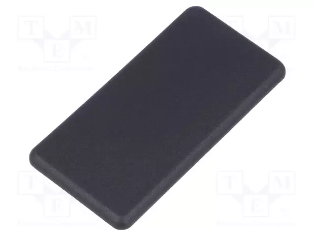 ALUMIINIPROFIILIN PÄÄTY - URAN LEVEYS 8MM - W: 40MM - L: 80MM - MUSTA - Alumiiniprofiilien lisätarvikkeet - FA-091009 - 1