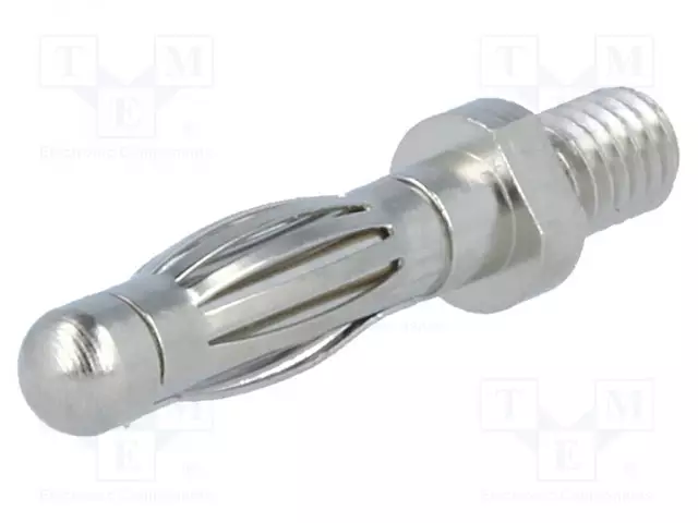 LABORATORY CONNECTOR: 4MM BANANA - PLUG - 32A - 33VAC - 70VDC - 26MM - Banaaniliittimet 4mm - FK1209 - 1