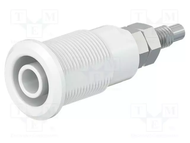 LABORATORIOBANAANILIITIN 4MM - PISTORASIA - 32A - HARMAA - Banaanijatkoliittimet - BI-SLB4-GN-29 - 1