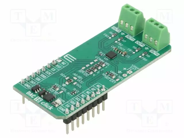 CLICK BOARD - PROTOTYYPPIPIIRILEVY - KOMP: DAC63204RTERQ1 - Laajennuslevyt - MIKROE-6209 - 1