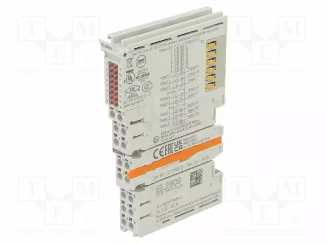 DIGITAALINEN LÄHTÖ - 24VDC - IP20 - ETHERCAT - OUT: 16 - -25÷60°C - Teollisuusverkot - EL2809 - 1