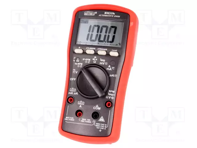 YLEISMITTARI - LCD - (6000) - PALKKINÄYTTÖ: 24SEGM.40X/S - Autohuollon mittarit - BM319 - 1