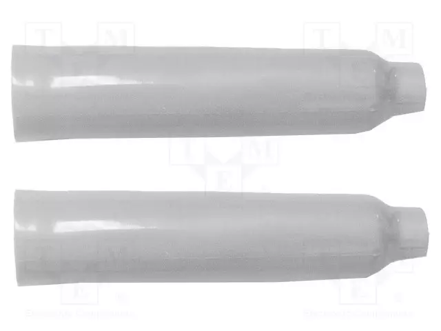 ERISTIN - VALKOINEN - PVC - 107MM - 2KPL - Krokotiili klipsit - BU-43PR-9 - 1