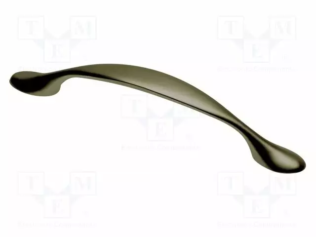 HOLDER - ZNAL - ANTIQUE BRUSHED BRASS - H: 23MM - L: 126MM - W: 12.5MM - Koteloiden lisätarvikkeet - GTV-UZ-CAMAI-96-09 - 1