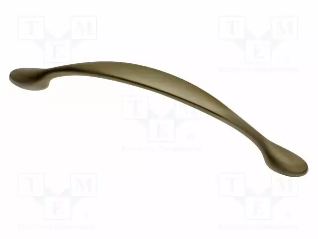 HOLDER - ZNAL - ANTIQUE BRUSHED BRASS - H: 32.5MM - L: 160MM - W: 13MM - Koteloiden lisätarvikkeet - GTV-UZ-CAMAI-12809 - 1