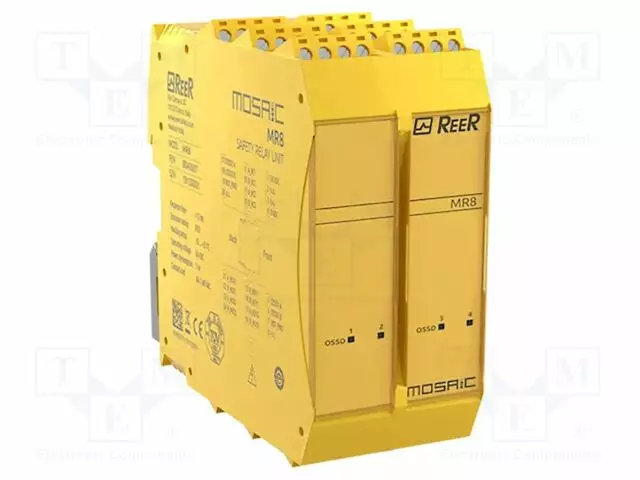 I/O LAAJENNUSMODUULI - PURISTAMINEN - 24VDC - OUT: 12 - DIN-KISKOLLE - Turvakytkimet - säätömoduulit - 1100149 - 1