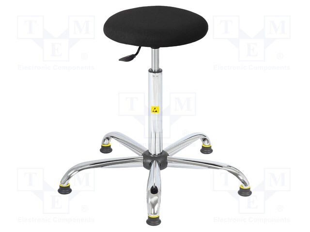 JAKKARA - ESD - NOJAN MIT: Ø355MM - 585÷835MM - MAX120KG - ESD tuolit ja jakkarat - ESD-STOOL09 - 1