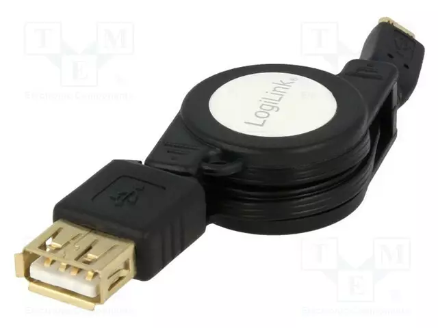 KAAPELI - OTG,USB 2.0 - USB A RASIA,USB B MIKROPISTOKE - 0,75M - USB kaapelit ja adapterit - AA0069 - 1