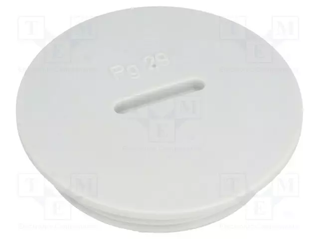 KANNE - PG29 - IP54 - POLYSTYREENI - VAALEANHARMAAA - SKINDICHT® - 8MM - Läpivientikappaleiden tulpat - BLK-PG29 - 1