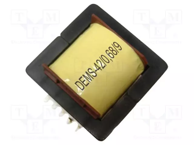 KURISTIN - THT - 680UH - 9AOHM - 43X43X36MM - VAAKASUORA - Kuristimet - DEMS-420.689 - 1