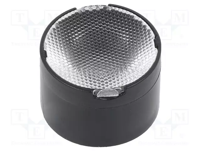 LED-LINSSI - PYÖREÄ - PLEXIGLASS PMMA - LÄPINÄKYVÄ - LED CREE - 29÷30° - Linssit LEDeille - FA11939 - 1