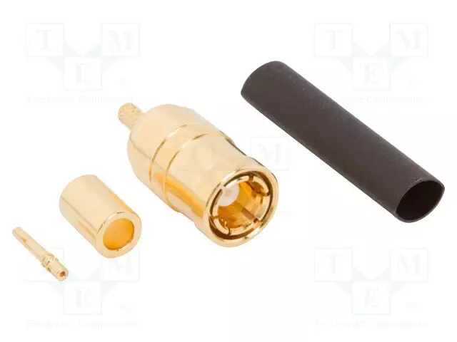 LIITIN: SMB - N LIITINAARAS - SUORA - 50OHM - JUOTETTAVA,PURISTUS - SMA, SMB, SMC liittimet - 142229 - 1