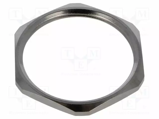 MUTTERI - G2" - MESSINKI - PINNOITE: NIKKELI - Läpivientikappaleiden mutterit - BM2469 - 1