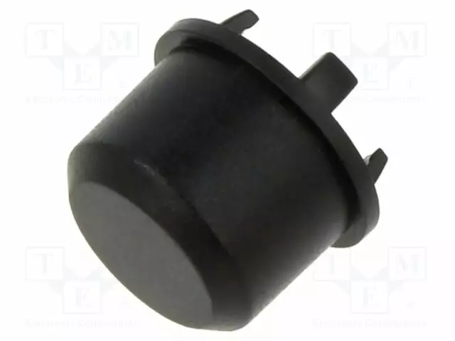 NÄPPÄIN - PYÖREÄ - MUSTA - Ø9,6MM - 5G - TACT mikrokytkimet - MEC1DS09 - 1