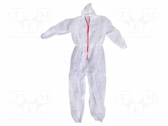 PAINTING SUIT - SIZE: XXXL - VALKOINEN - WITH A HOOD - Työ- ja suojavaatteet - SOLID-5899 - 1