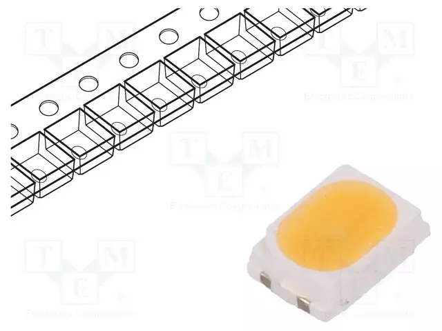 LED - LÄMMIN VALKOINEN (FRESH MEAT) - SMD - 3020 - 15÷19LM - 90 - 120° - Pintaliitos LED - PS2P-TFPE-FMR9 - 1