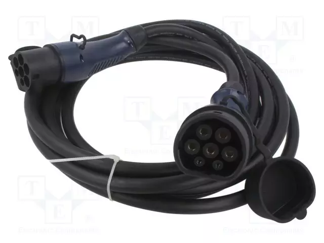 EMOBILITY: KAAPELI - 2X0,75MM2,3X6MM2 - 110/250VAC - 7,2KW - IP54 - Sähköauton latauskaapelit - AK-EC-09 - 1