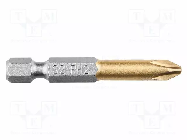 SCREWDRIVER BIT: PHILLIPS - PH2 - 1/4" - OVERALL LEN: 50MM - Ruuvauskärjet - NEO-57-979 - 1