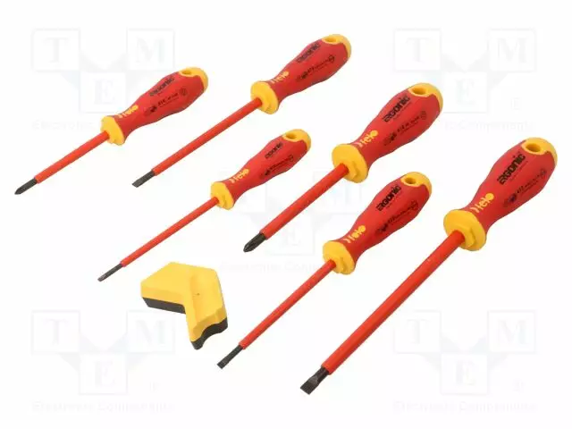 SCREWDRIVER: INSULATED-SET - INSULATED - PHILLIPS,SLOT - ERGONIC® - Ruuvimeisselit ja sarjat - FL41396199 - 1