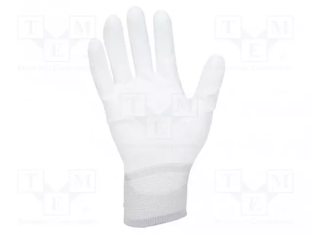 SUOJAKÄSINEET - ESD - M - POLYAMIDI - VALKOINEN - ESD Käsineet ja sormisuojat - ATS-109-0069 - 1