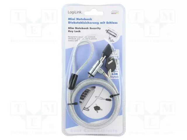 VAIJERILUKKO - HOPEA - OMINAISUUDET: LUKKOSUOJAUS - 1,8M - Tietokonetarvikkeet - muut - NBS009 - 1