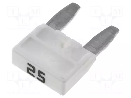 25A - 32VDC - AUTOSULAKE - 11,1MM - MINIVAL - Autosulakkeet - AMFM-25A - 1