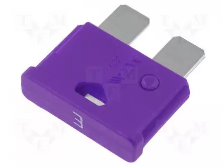 3A - 32VDC - AUTOSULAKE - 19MM - UNIVAL - Autosulakkeet - AMF-3A - 1