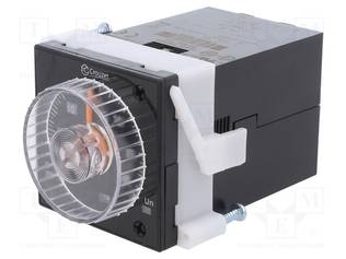 AJASTIN - 0,02S÷300H - DPDT - 250VAC/5A - UVIRT: 24÷240VAC - 12÷240VDC - Aikareleet ja ajastimet - CROUZET-TMR48A - 1