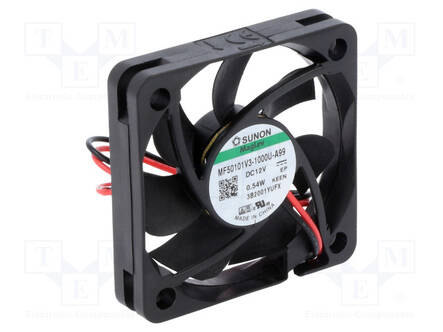 LAITETUULETIN - DC - 12VDC - 50X50X10MM - 14,26M3/H - 22,4DBA - DC 12V tuulettimet - MF50101V3-A99-A - 1