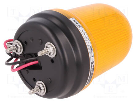 MERKINANTOLAITE: VALO-ORANSSINKELTAINEN - MFL - 10÷30VDC - VALOLÄHDE: LED - Teollisuuden merkinantolaitteet - MFL80-1224-A - 2